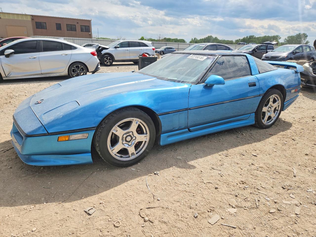 1988 Chevrolet Corvette, VIN 1G1YY2189J5122431 — Vandalism