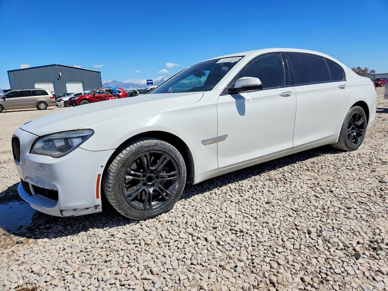 2013 BMW 7 Series 750Li xDrive, VIN WBAYF8C57DD140596 — Front end