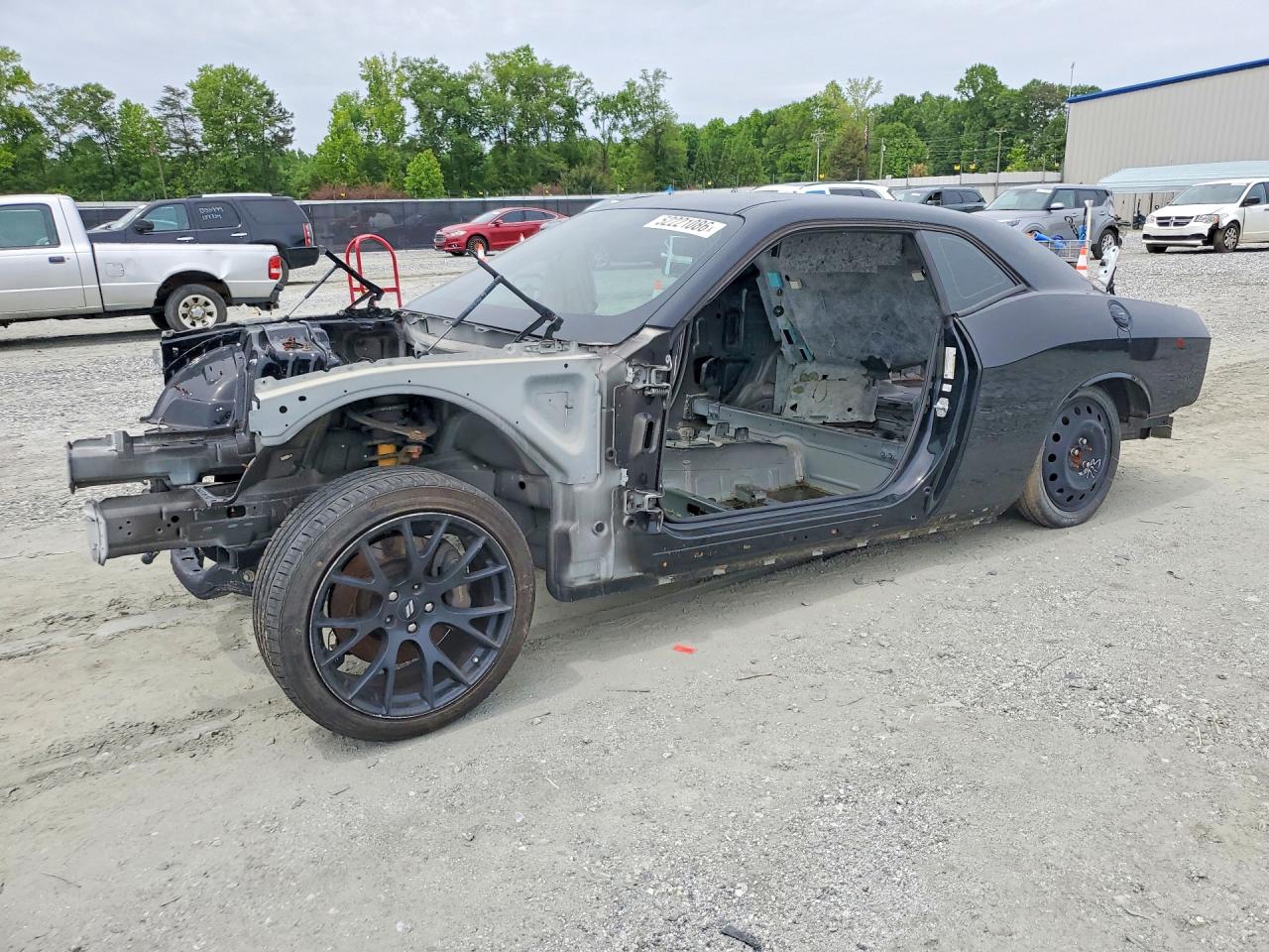 2021 Dodge Challenger SRT Hellcat Widebody, VIN 2C3CDZC93MH680319 — Stripped