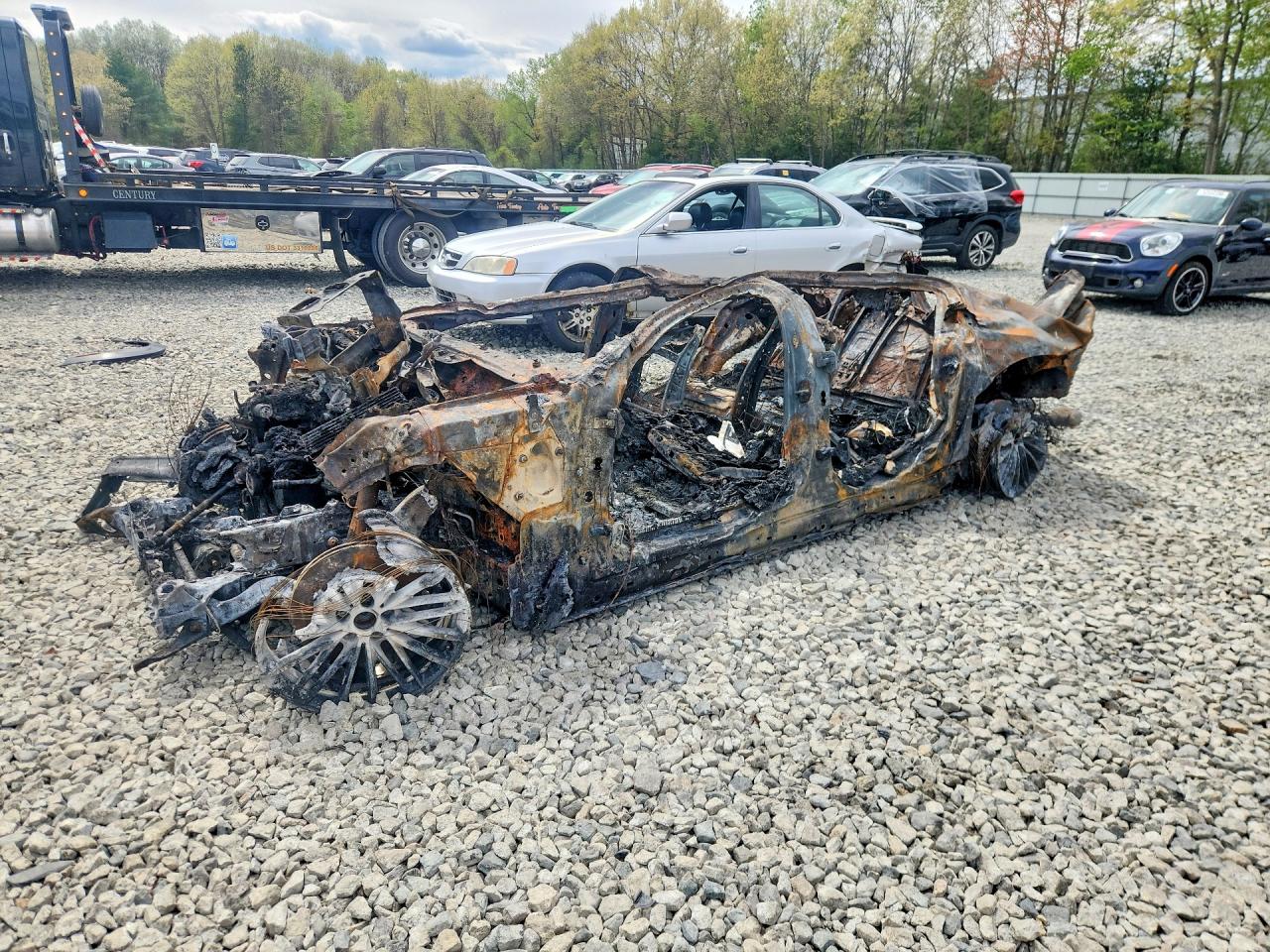 2023 BMW 5 Series 530e xDrive, VIN WBA33AG06PCM37636 — Burn