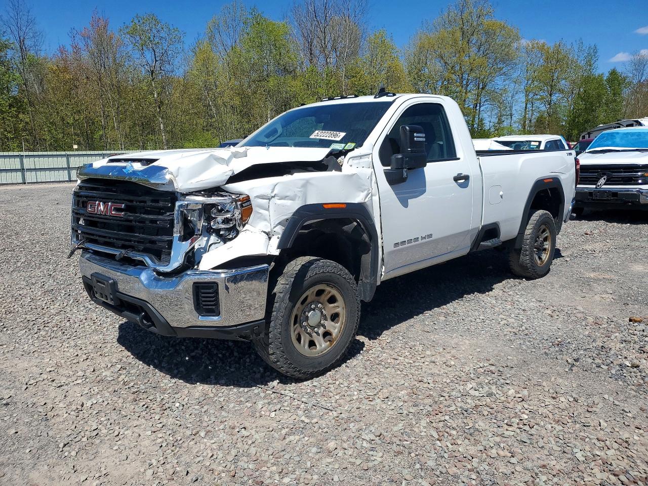 2022 GMC Sierra 2500HD Pro, VIN 1GT39LEY0NF328459 — Auction photo