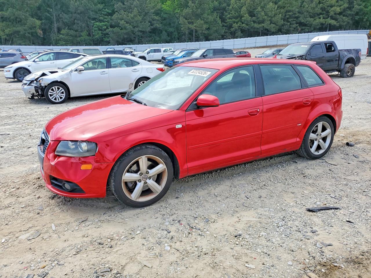 2008 Audi A3, VIN WAUHF78P58A009937 — Перед