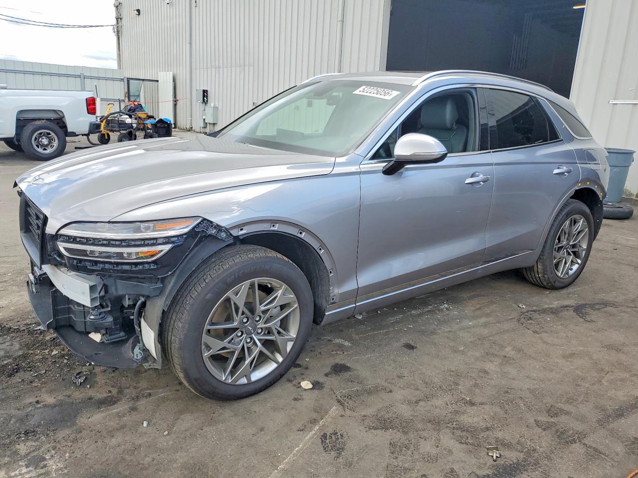 2022 Genesis GV70 2.5T, VIN KMUMADTBXNU051649 — Rear end