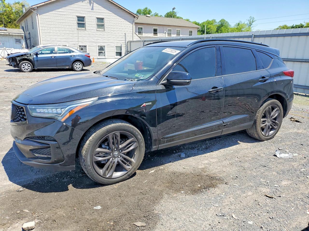 2021 Acura RDX w/A-Spec Package, VIN 5J8TC2H65ML016080 — Missing or altered VIN