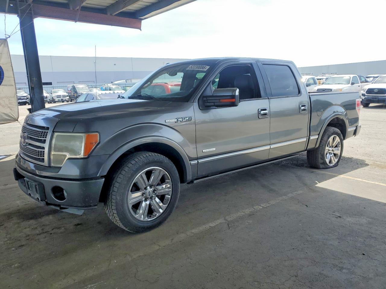 2011 Ford F-150 Platinum, VIN 1FTFW1CT4BFB03460 — Vandalism