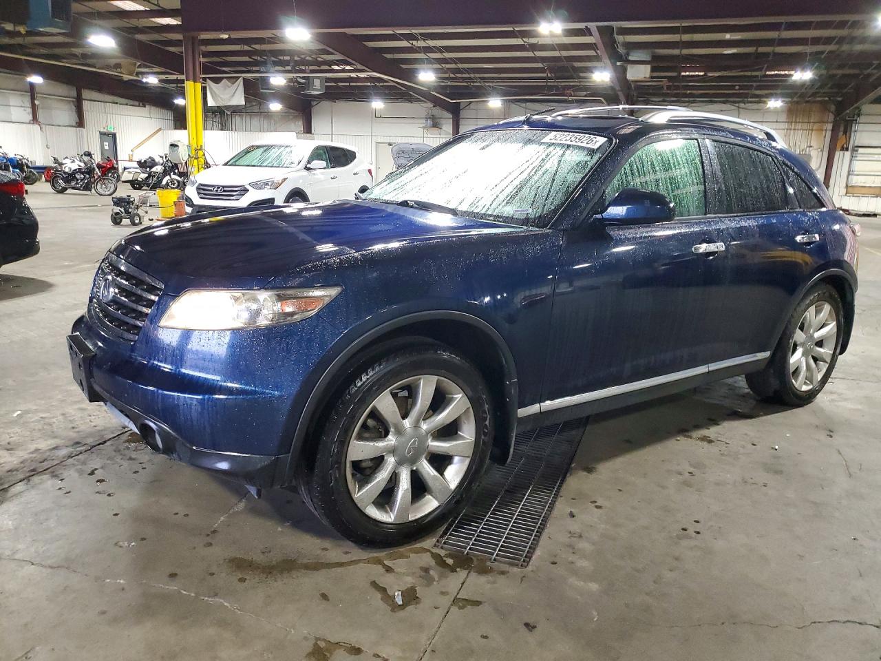 2007 Infiniti FX, VIN JNRAS08W87X209463 — Rear end