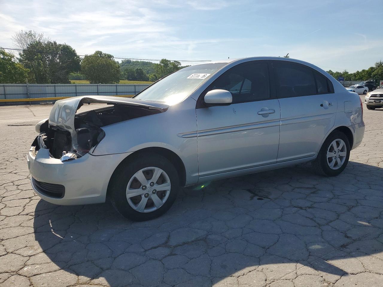 2010 Hyundai Accent GLS, VIN KMHCN4AC7AU526405 — Front end
