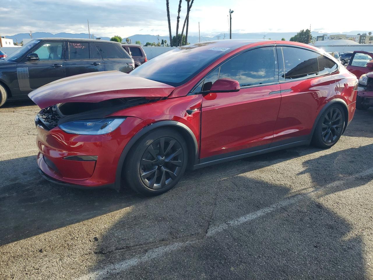 2024 Tesla Model X, VIN 7SAXCAE59RF442017 — Front end