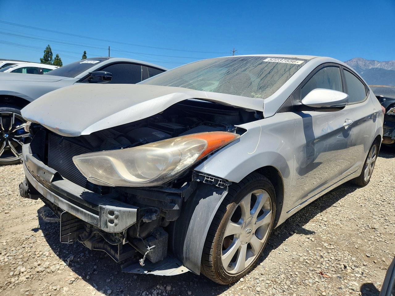 2011 Hyundai Elantra GLS, VIN KMHDH4AE8BU157844 — Front end