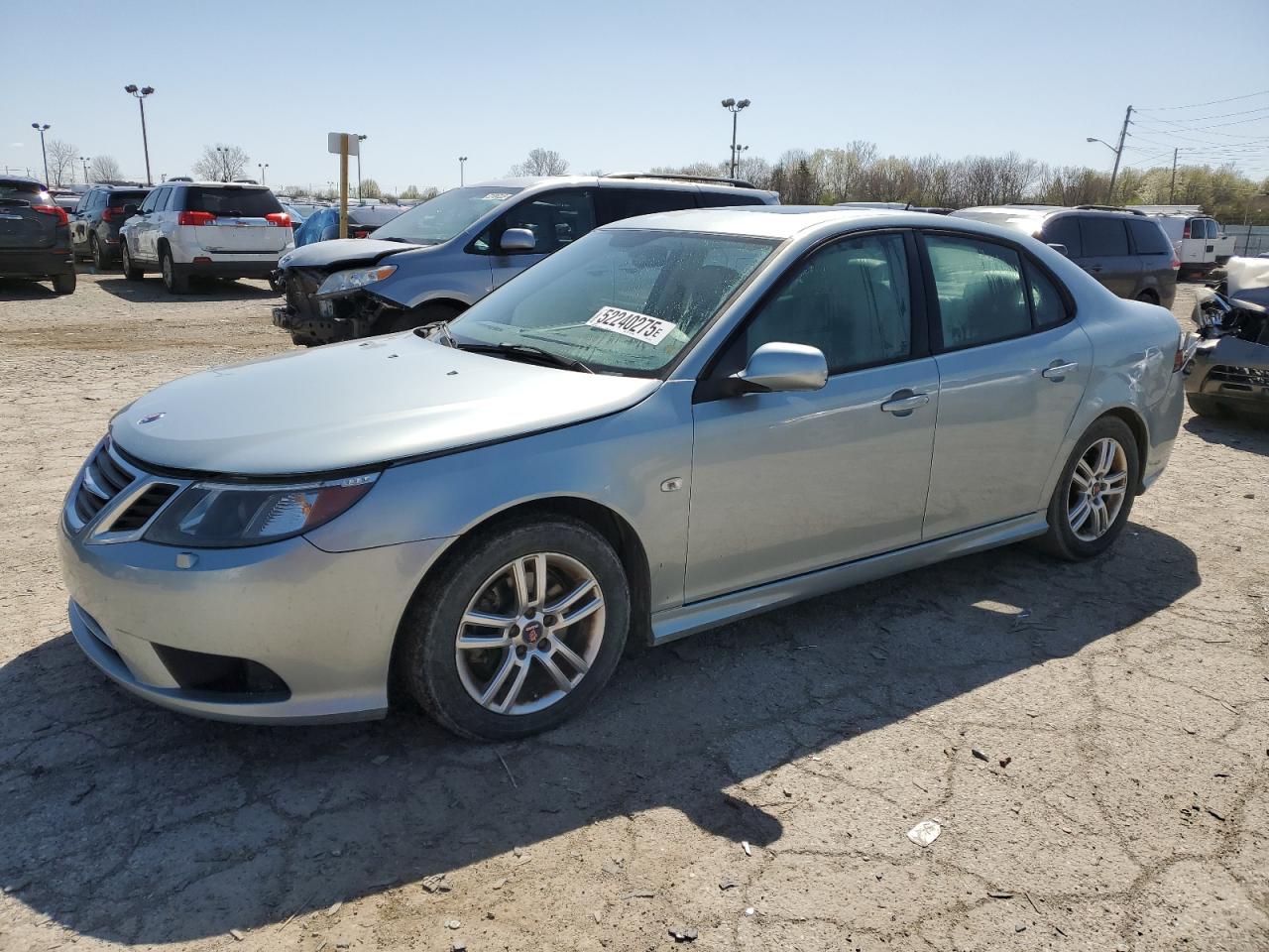 2011 Saab 9-3, VIN YS3FA4CY2B1313833 — Water / flood