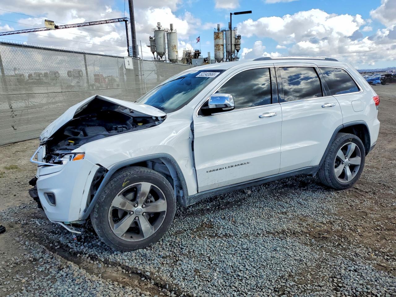 2015 Jeep Grand Cherokee Limited, VIN 1C4RJEBG1FC654461 — Перед