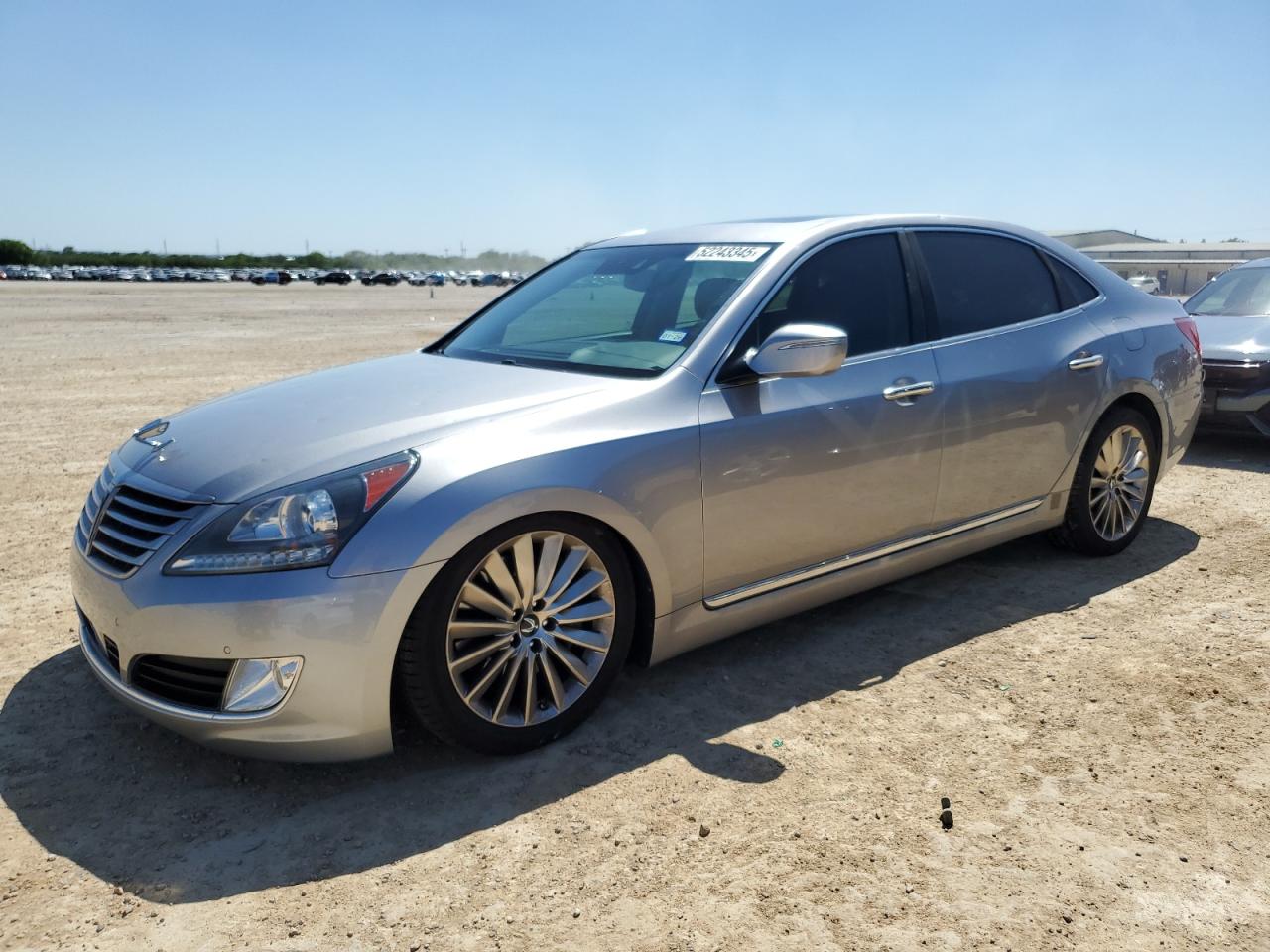 2014 Hyundai Equus Signature, VIN KMHGH4JH7EU076653 — Hail
