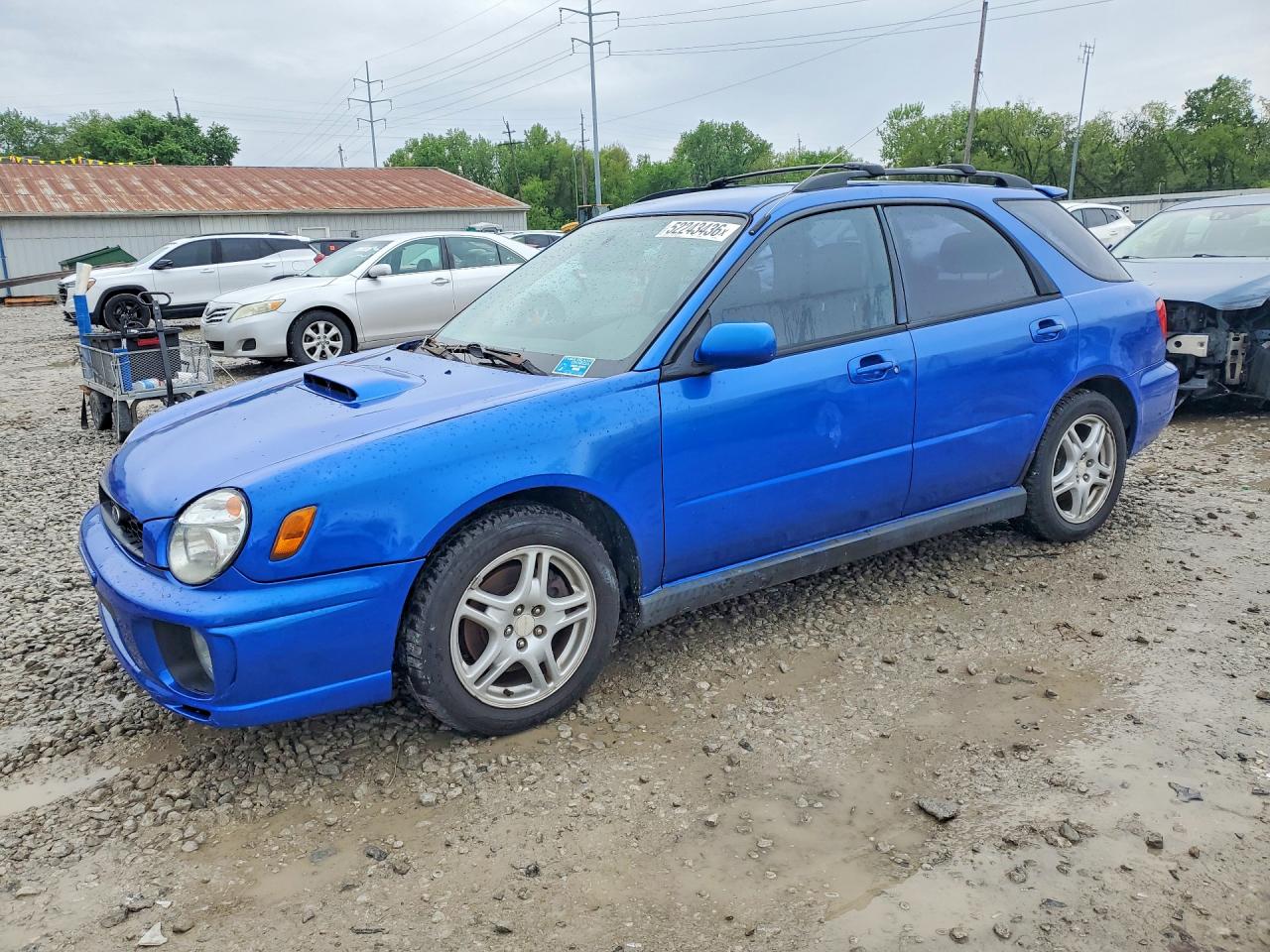 2003 Subaru Impreza WRX, VIN JF1GG29623G805027 — Бок