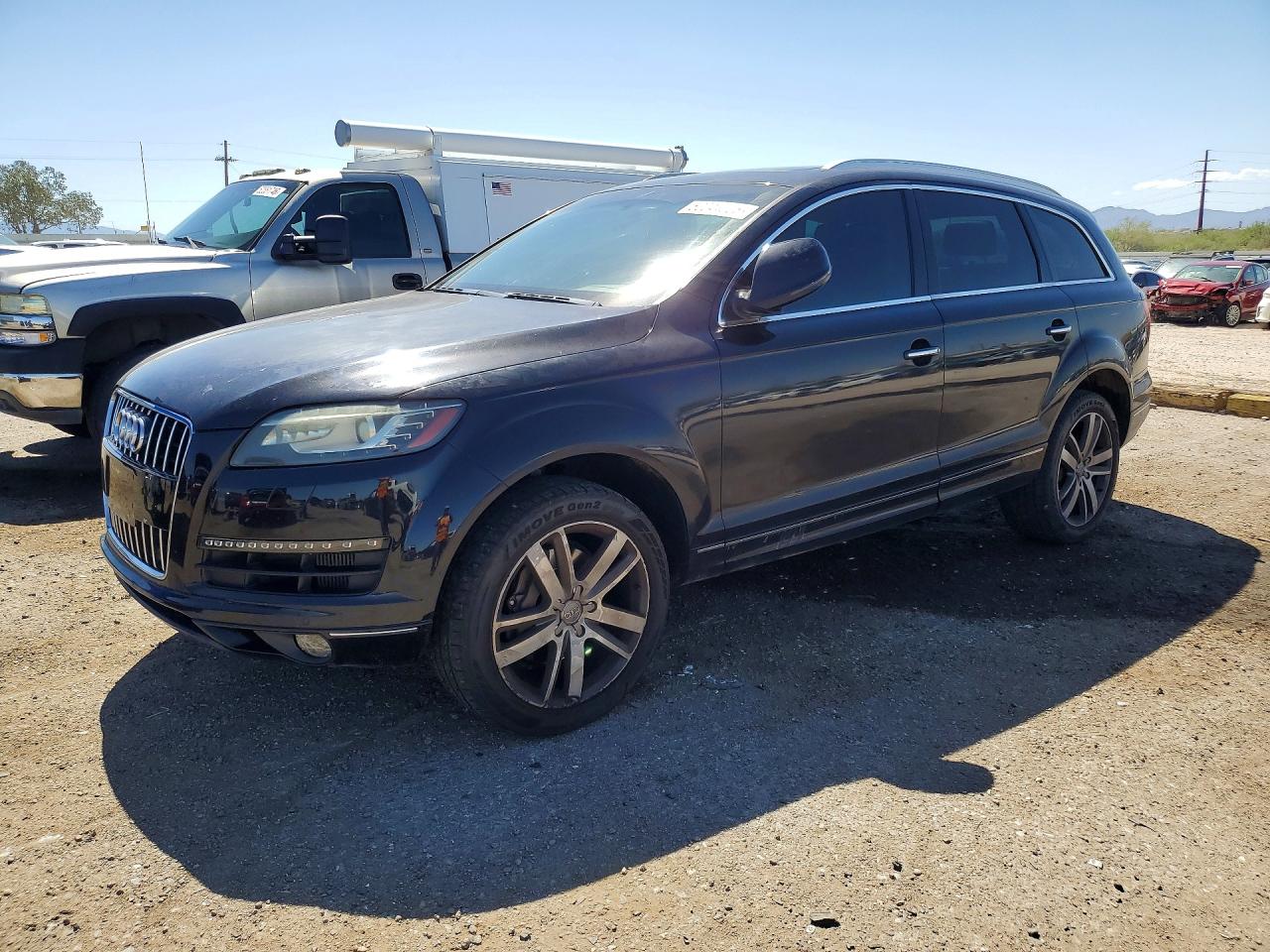 2010 Audi Q7 Premium Plus, VIN WA1LMAFE8AD008457 — Зад