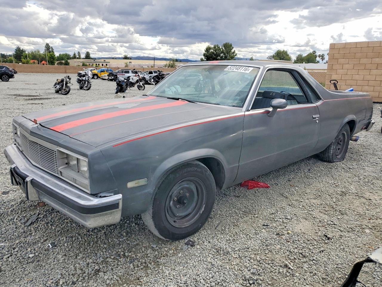 1983 Chevrolet El Camino, VIN 1GCCW80H4DR207489 — Side