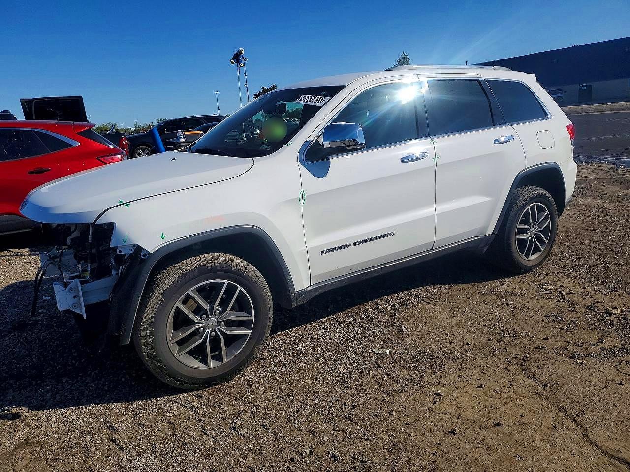 2018 Jeep Grand Cherokee Limited, VIN 1C4RJFBG4JC478892 — Front end