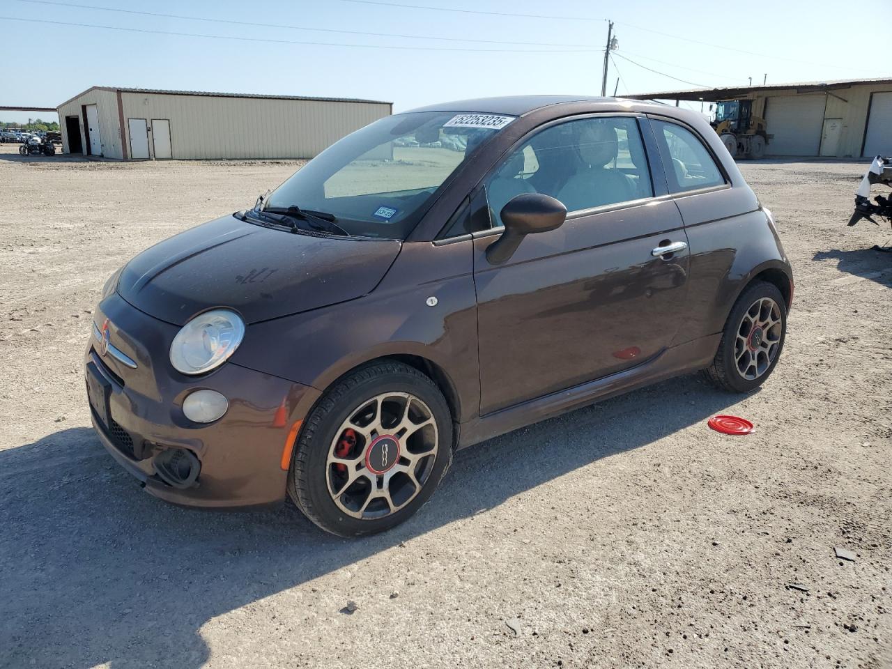 2014 FIAT 500 Sport, VIN 3C3CFFBRXET276016 — Front end