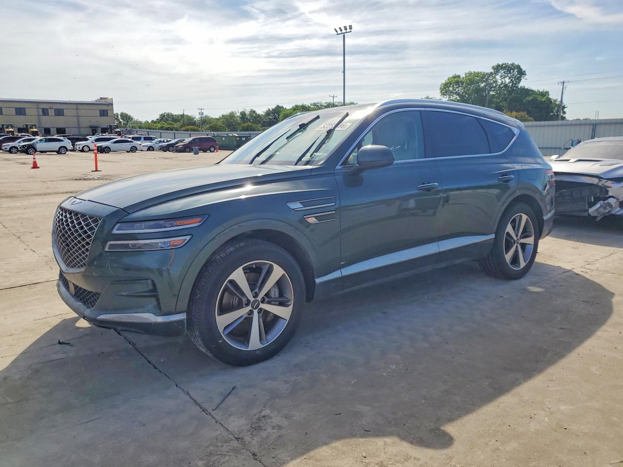 2021 Genesis GV80, VIN KMUHCESC0MU050987 — Front end