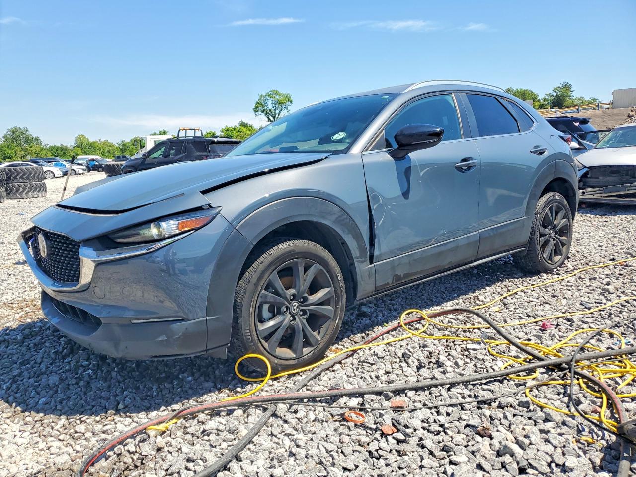 2023 Mazda CX-30 S Carbon Edition, VIN 3MVDMBCM9PM548195 — Side