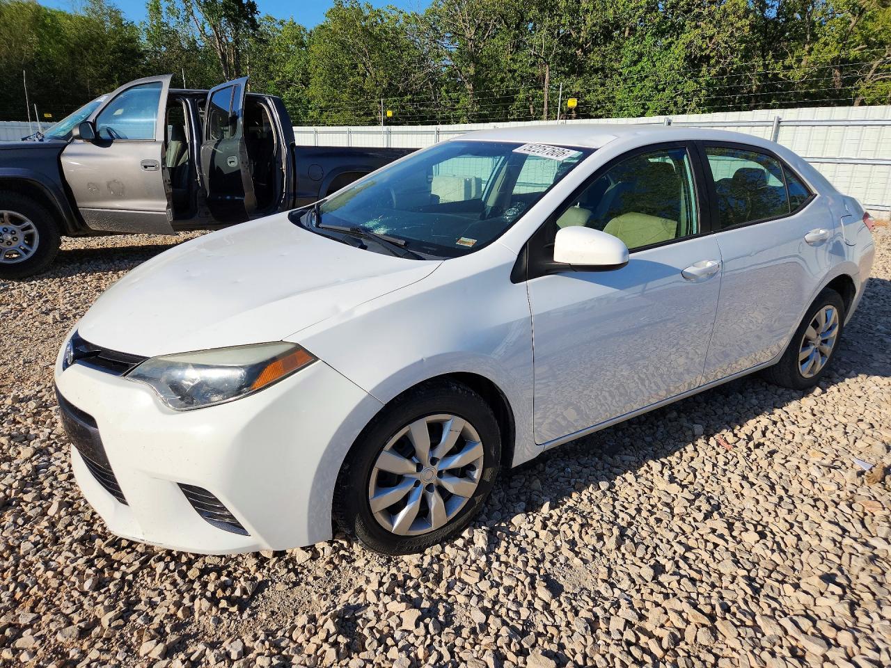 2016 Toyota Corolla LE, VIN 2T1BURHE7GC554279 — Hail
