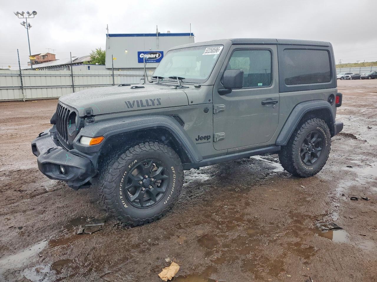 2020 Jeep Wrangler Sport S, VIN 1C4GJXAN6LW218010 — Front end