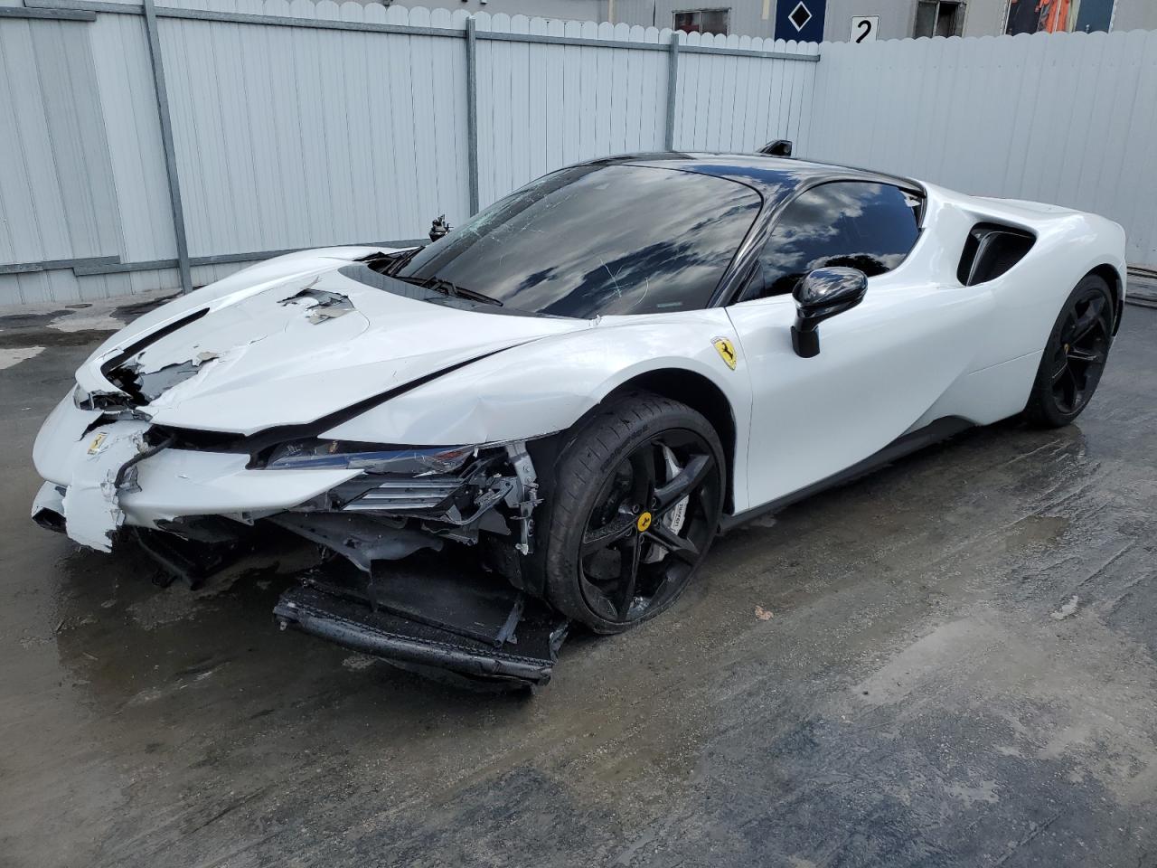 2021 Ferrari SF90, VIN ZFF95NLA3M0257803 — Front end