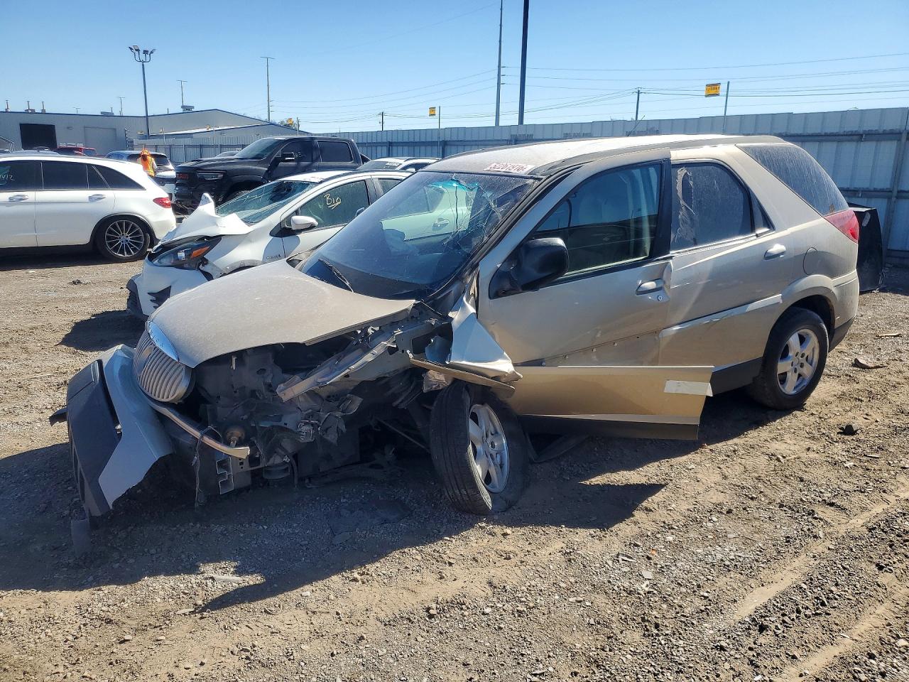 2002 Buick Rendezvous CX, VIN 3G5DA03E52S516184 — Front end
