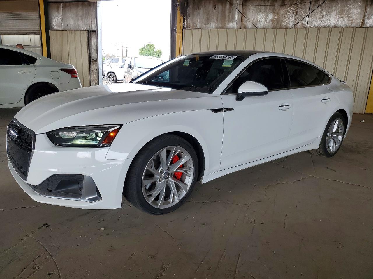 2020 Audi A5 Sportback Premium, VIN WAUANCF51LA007884 — Rear end
