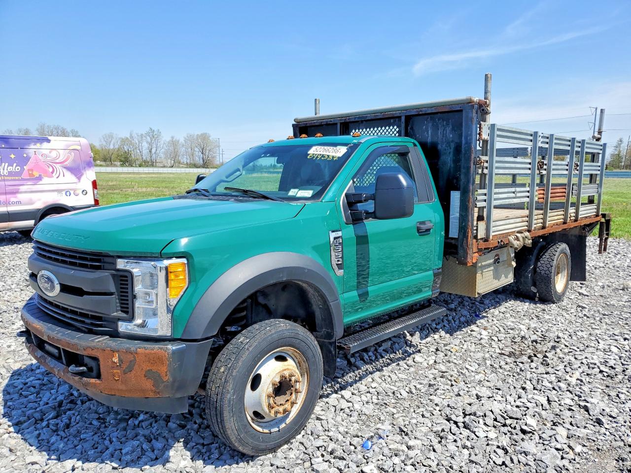 2017 Ford F-550 XL, VIN 1FDUF5GY4HEB94387 — Normal wear