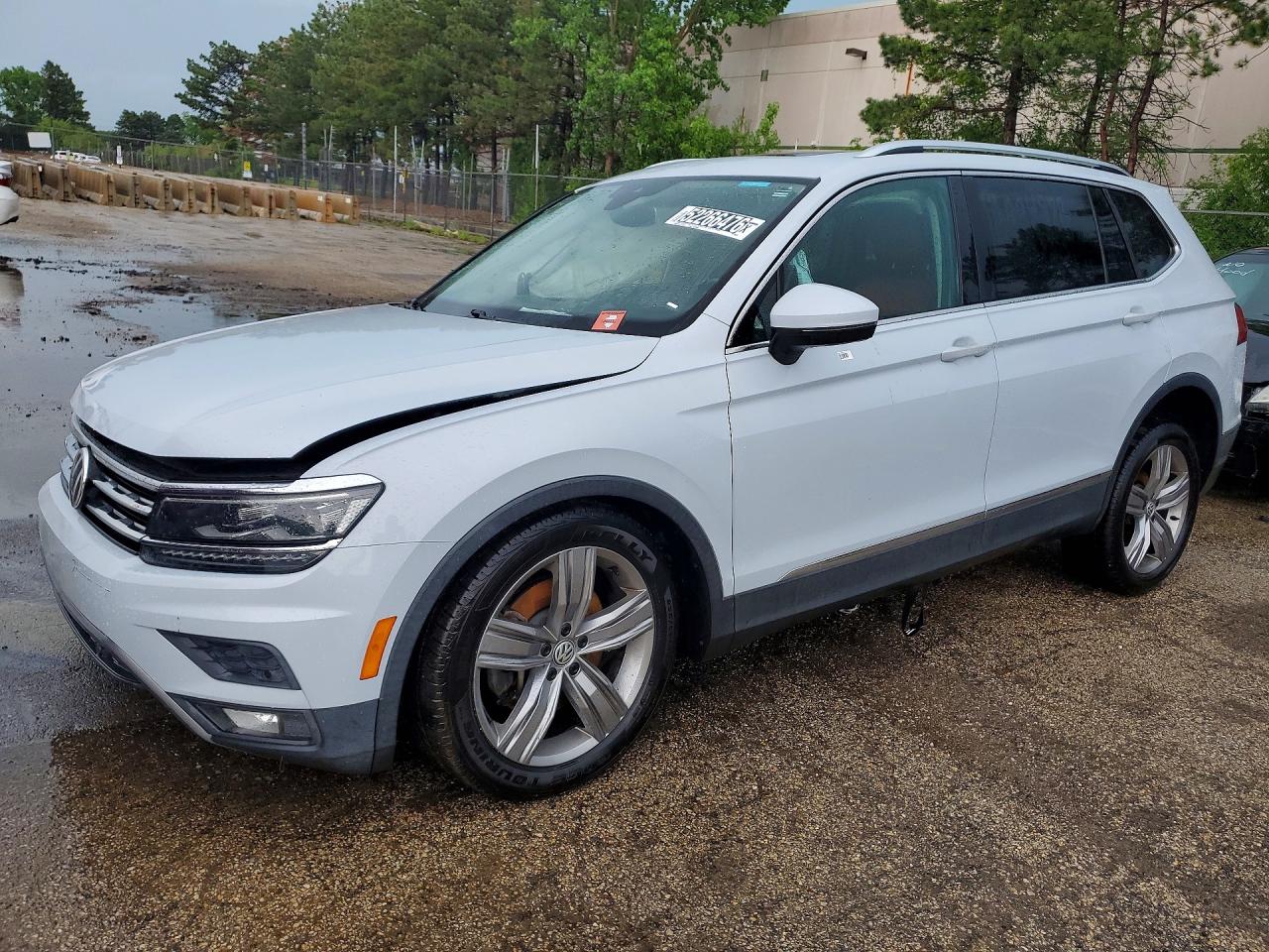 2019 Volkswagen Tiguan SEL Premium, VIN 3VV4B7AX6KM026832 — Frame damage