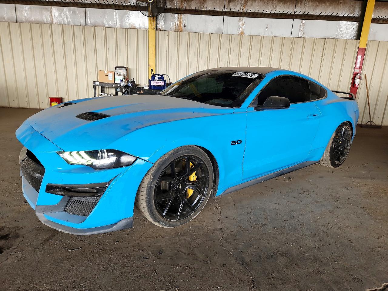 2020 Ford Mustang GT, VIN 1FA6P8CF2L5129567 — Front end