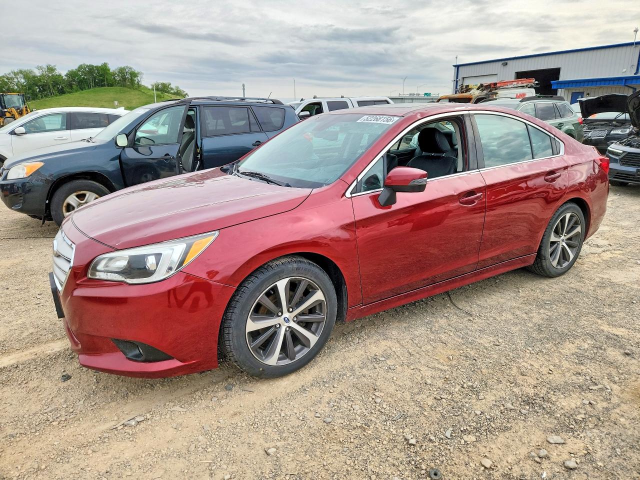 2017 Subaru Legacy Limited, VIN 4S3BNAN66H3049436 — Hail