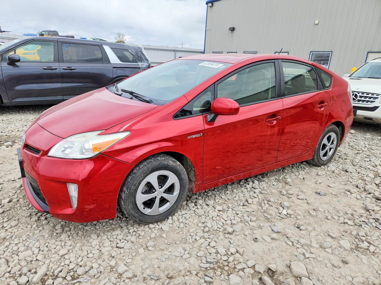 2012 Toyota Prius Two, VIN JTDKN3DU3C5409996 — Roof