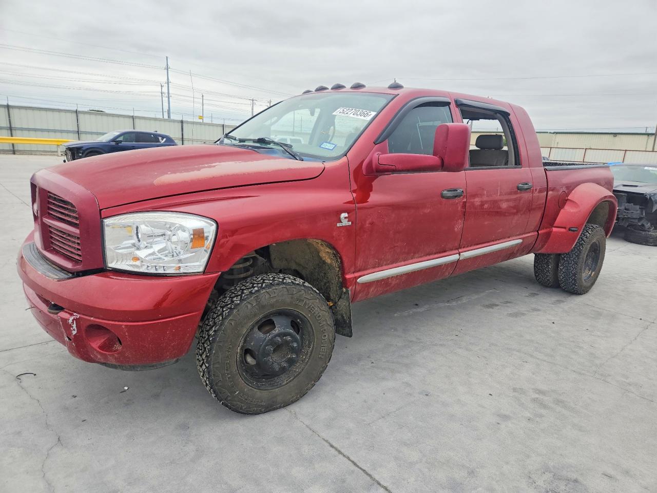 2008 Dodge 3500 Laramie, VIN 3D7MX49AX8G164613 — Water / flood