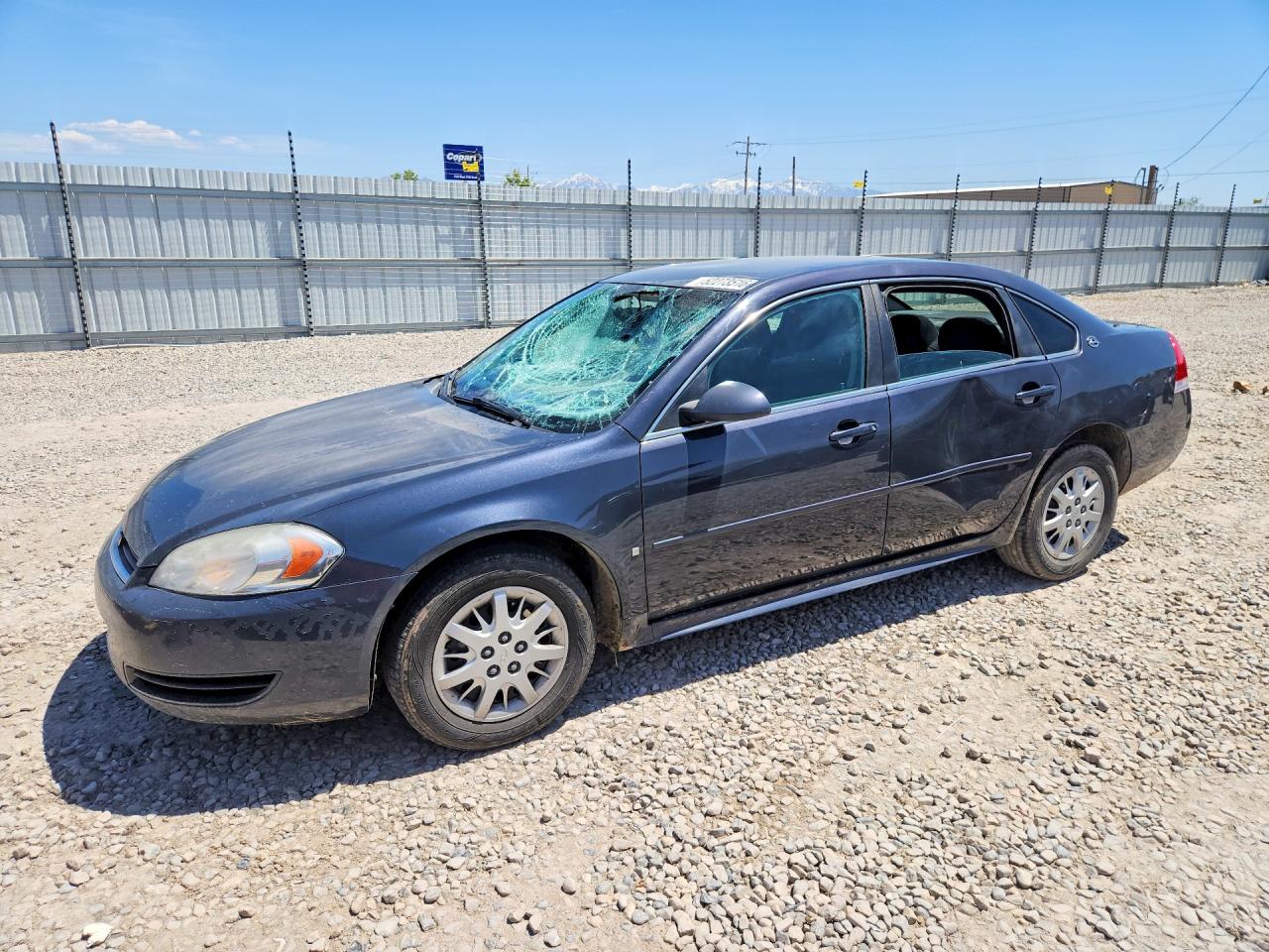 2009 Chevrolet Impala Police Police, VIN 2G1WS57M691267793 — Roof