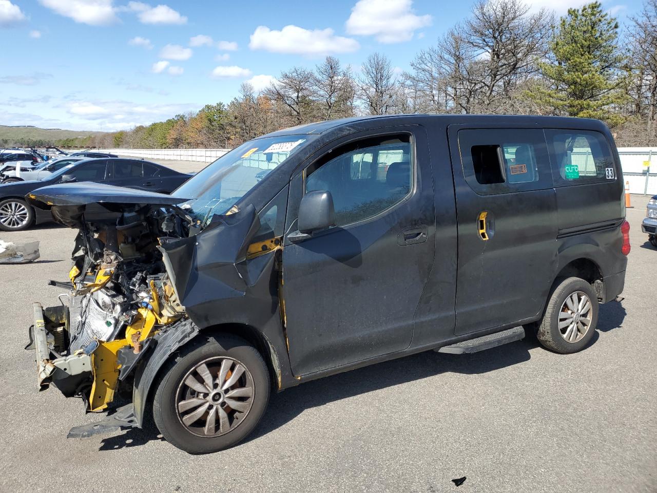 2014 Nissan NV200, VIN 3N8CM0JT3EK702344 — Missing or altered VIN