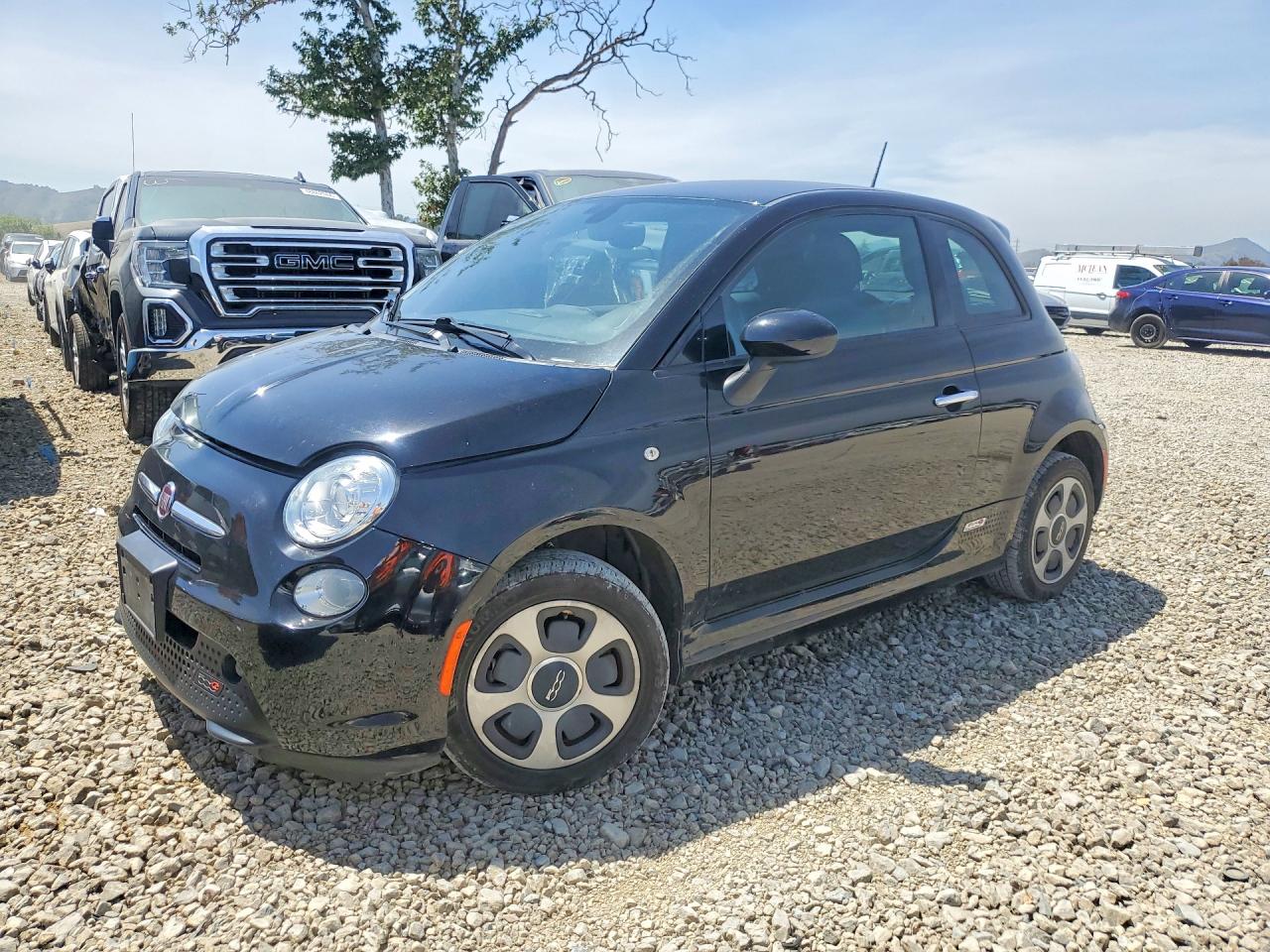 2017 FIAT 500e, VIN 3C3CFFGE0HT611777 — Burn