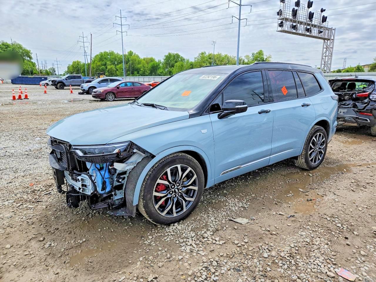 2025 Cadillac XT6 AWD Sport, VIN 1GYKPHRS4SZ157207 — Front end