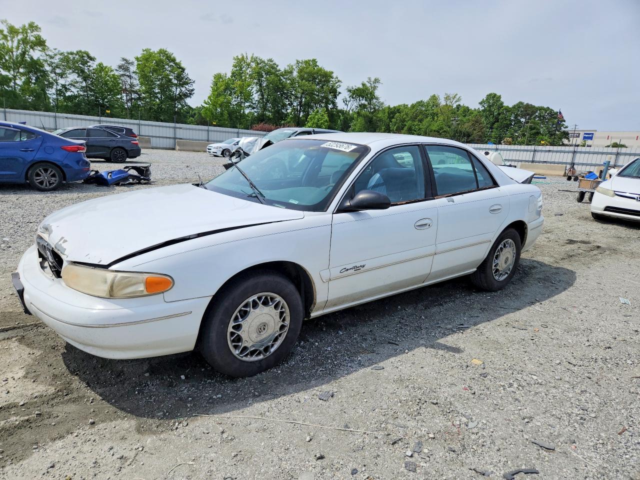 2000 Buick Century Custom, VIN 2G4WS52J7Y1279837 — Перед