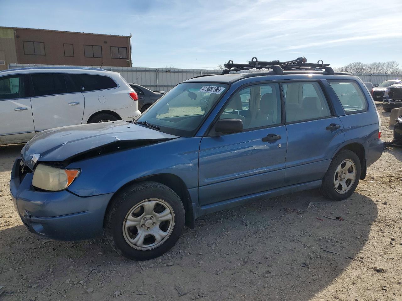 2007 Subaru Forester X, VIN JF1SG63687H744003 — Front end