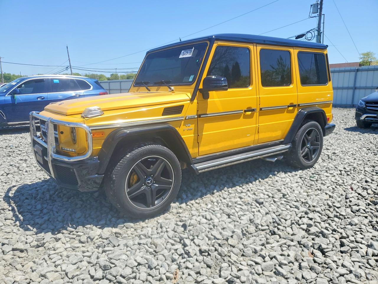 2003 Mercedes-Benz G 5.5L AMG, VIN WDCYR46E03X140865 — Normal wear