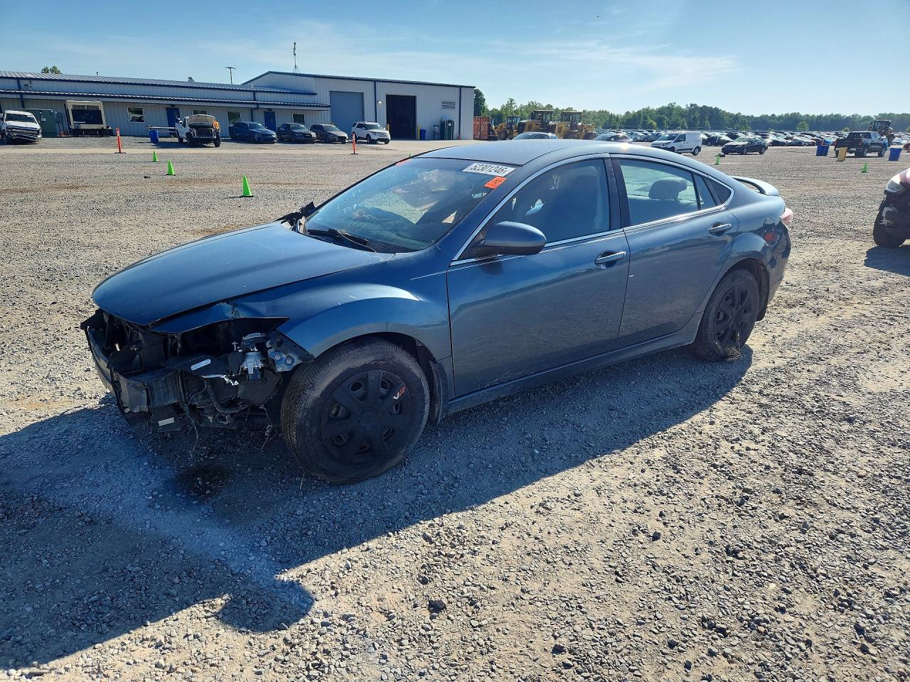 2013 Mazda 6 i Sport, VIN 1YVHZ8BH9D5M09899 — Front end