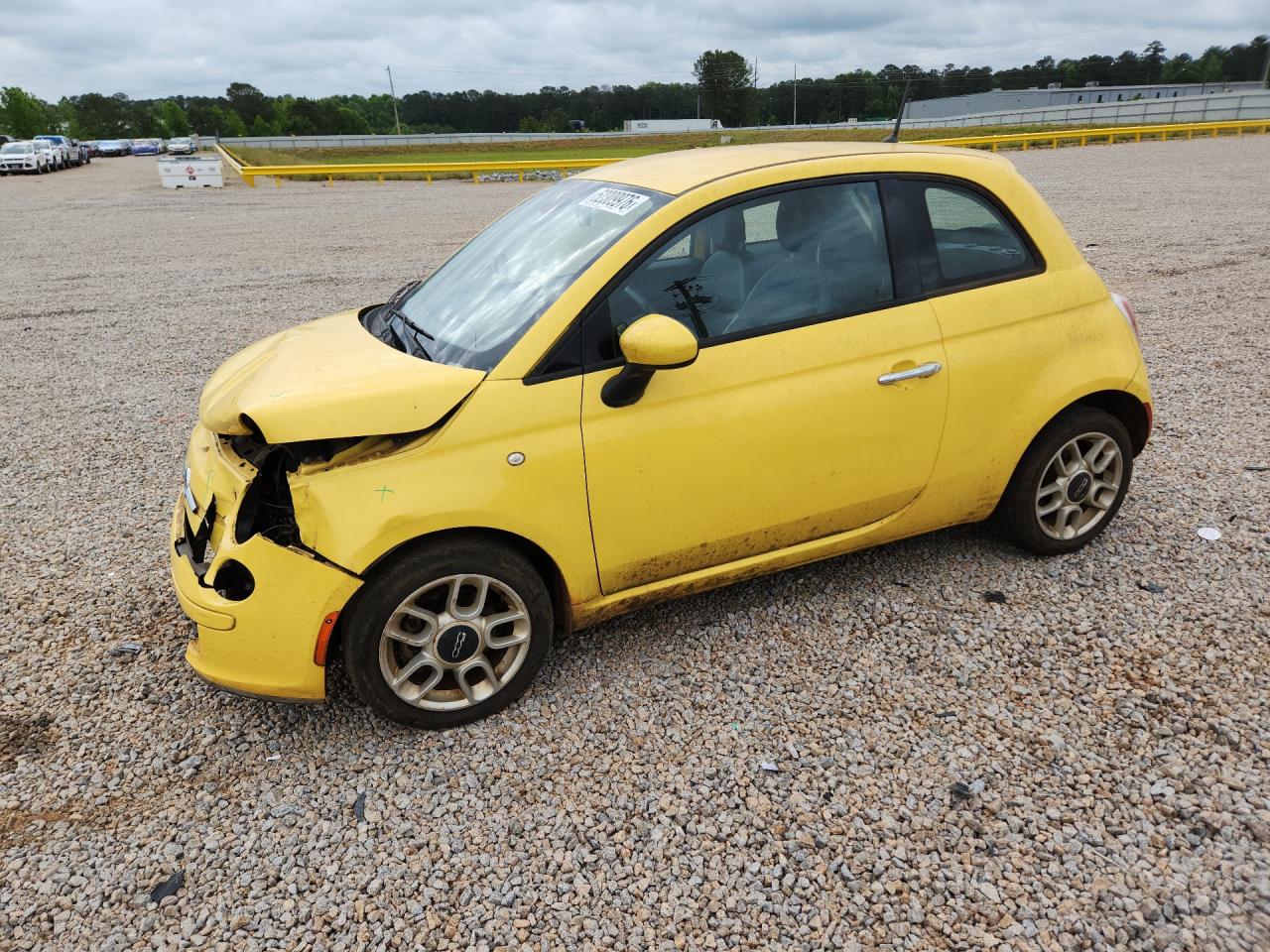 2014 FIAT 500 Pop, VIN 3C3CFFAR4ET291788 — Front end