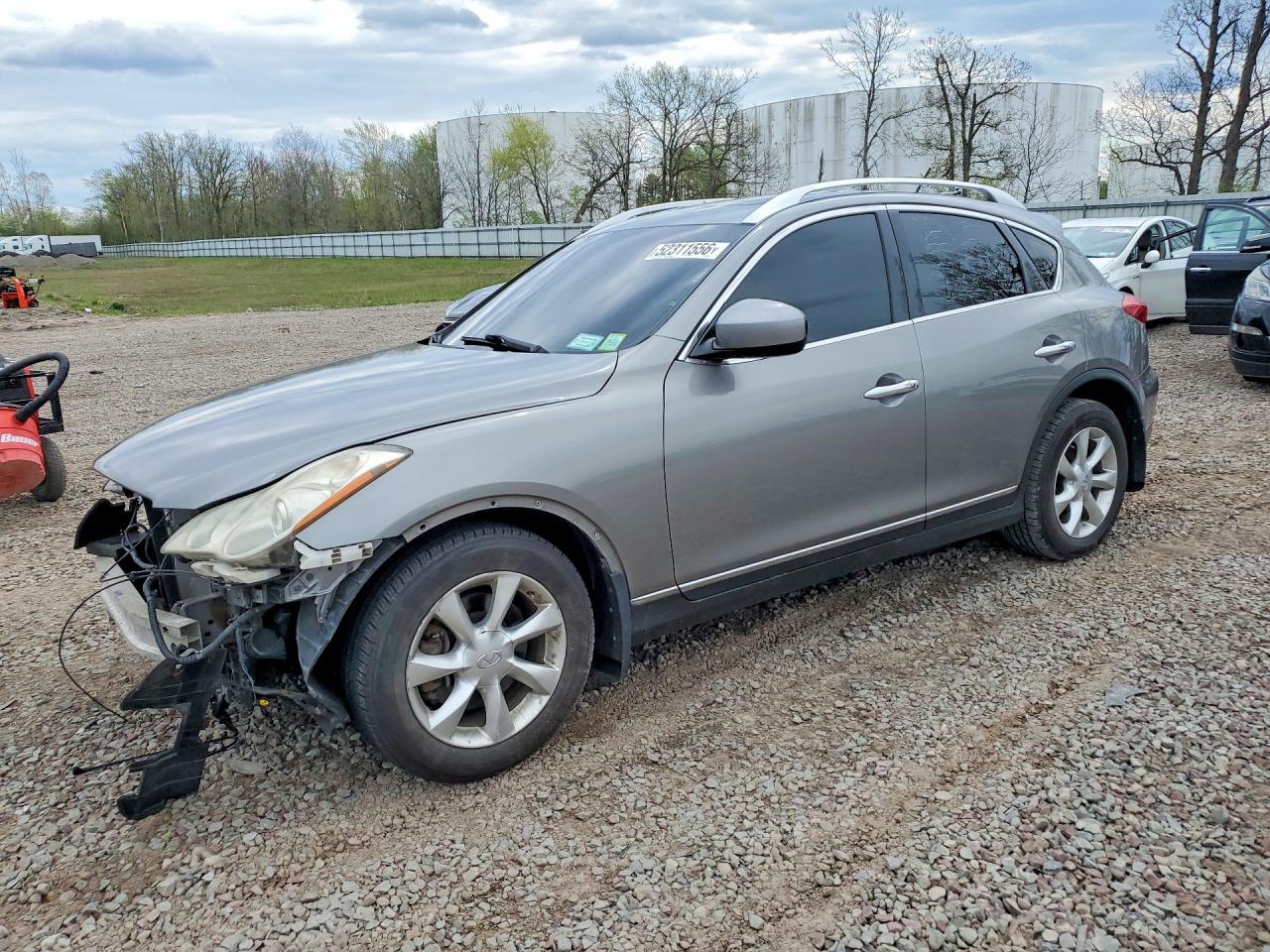 2009 Infiniti EX Journey, VIN JNKAJ09F79M951602 — Front end