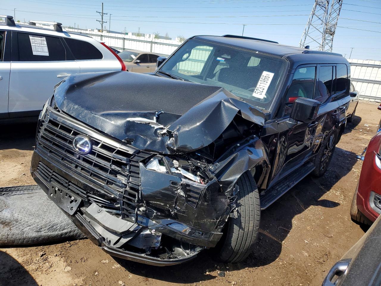 2024 Lexus GX 550 Luxury, VIN JTJVBCDX1R5028170 — Перед