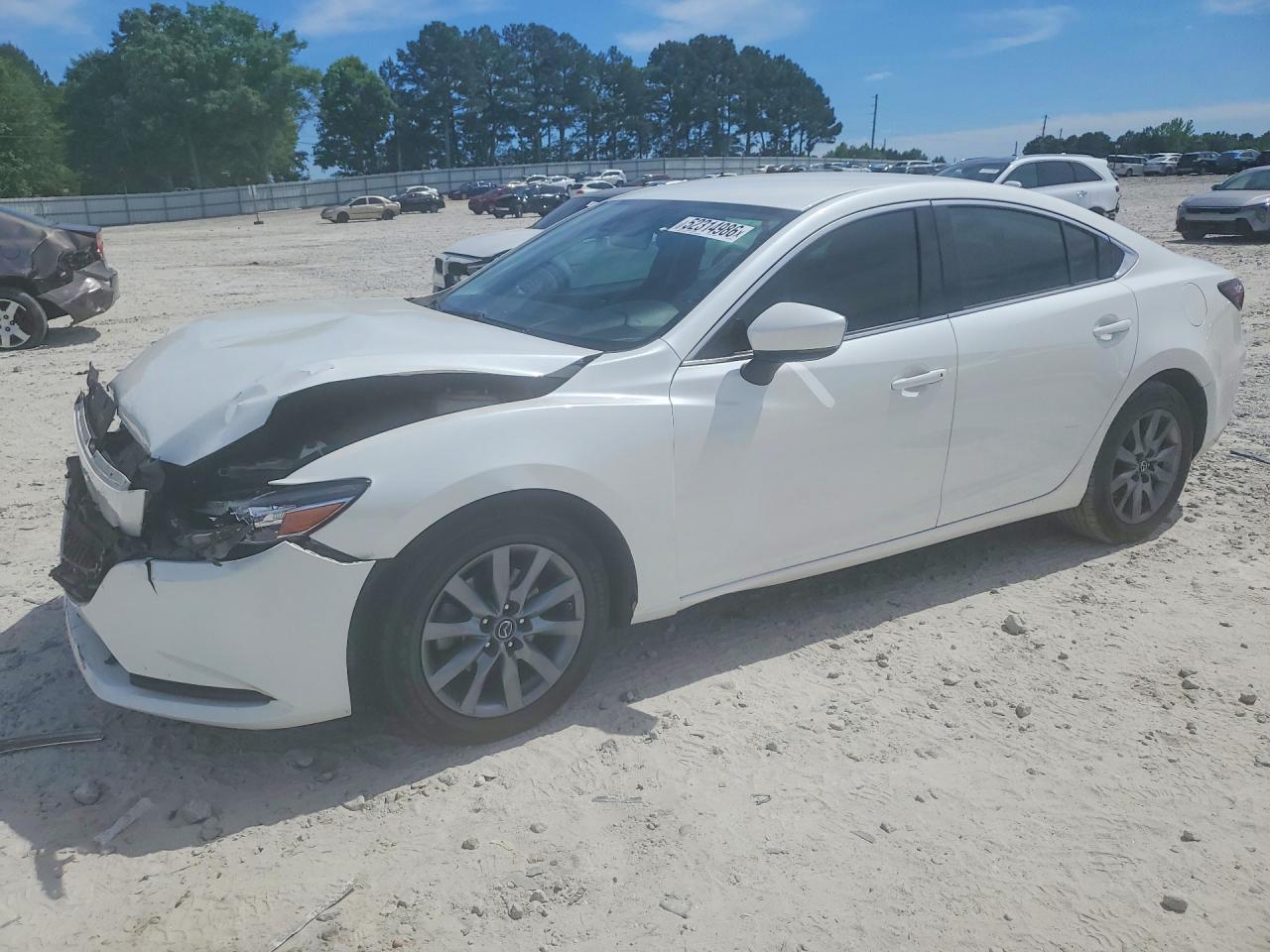 2020 Mazda 6 Sport, VIN JM1GL1UM9L1521404 — Перед