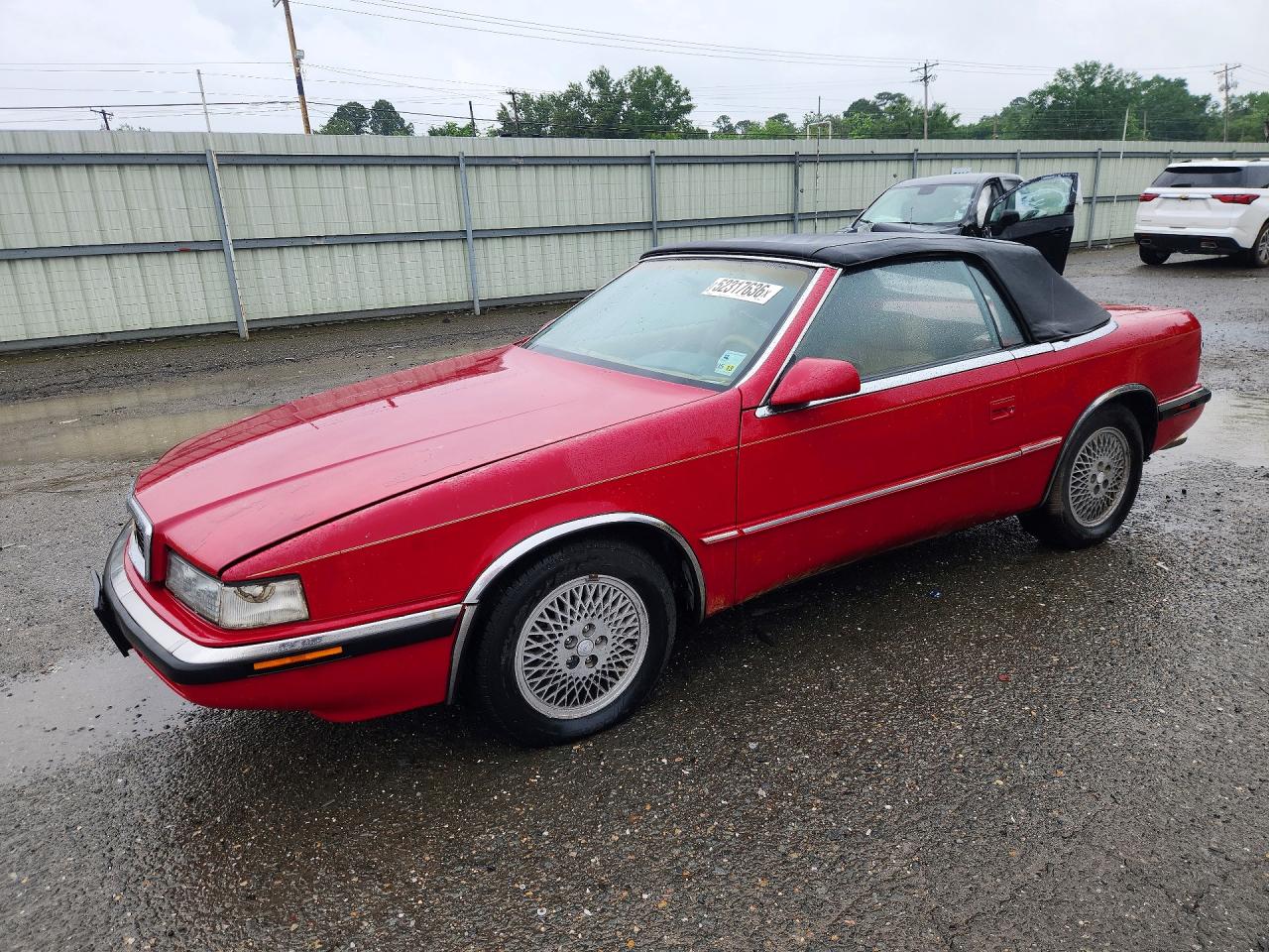 1989 Chrysler TC by Maserati, VIN ZC2FP1103KB200608 — Minor dents and scratches