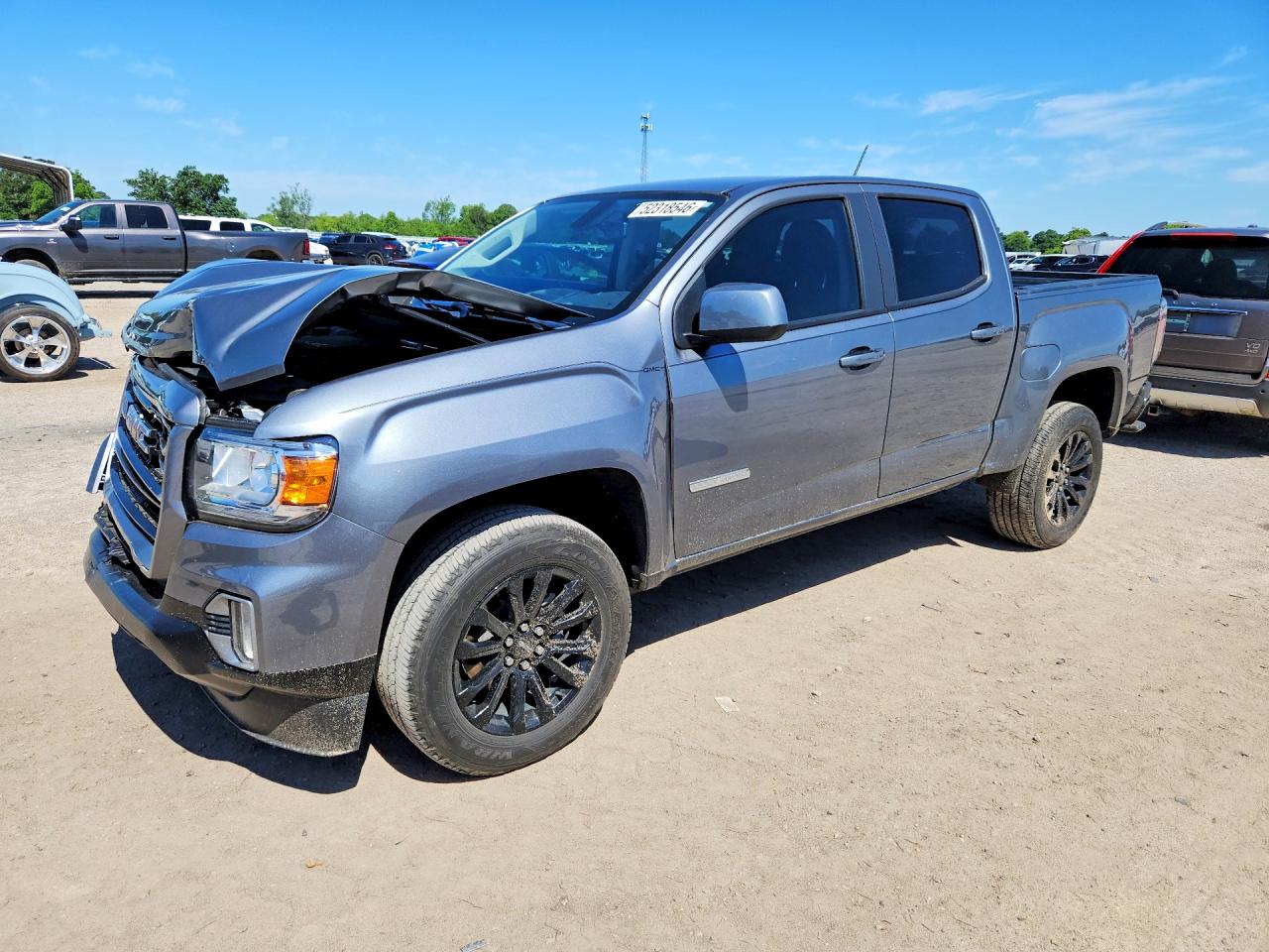2022 GMC Canyon 2WD Elevation, VIN 1GTG5CENXN1273695 — Front end