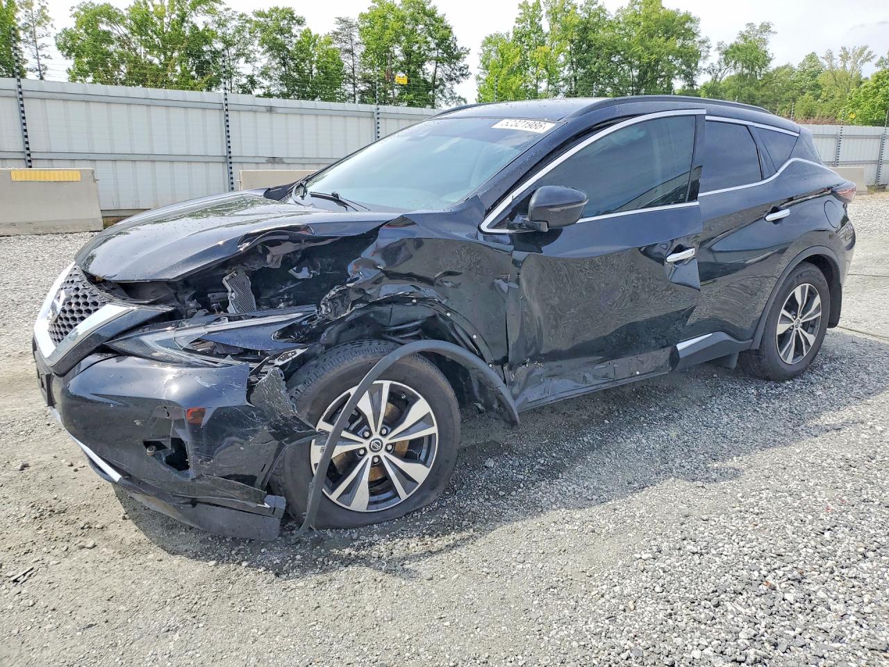 2022 Nissan Murano SV, VIN 5N1AZ2BS0NC122654 — Front end