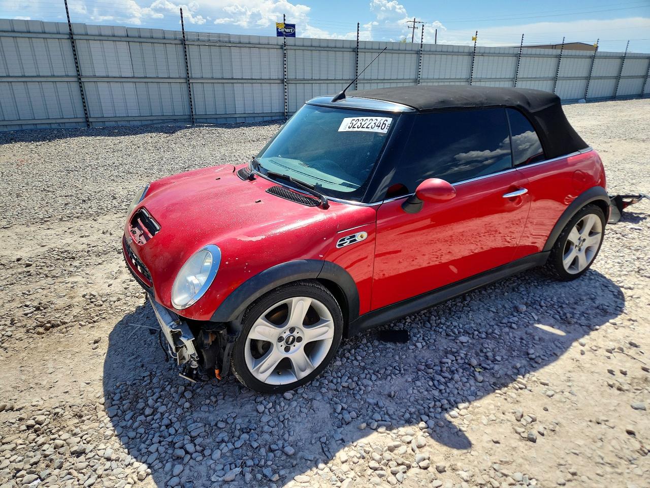 2006 MINI Convertible S, VIN WMWRH33566TK59217 — Front end